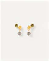 Pendientes PDPaola Mujer JUNO in Plata Zirconia AR01-543-U - AR01-543-U